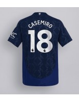 Manchester United Casemiro #18 Vieraspaita 2024-25 Lyhythihainen